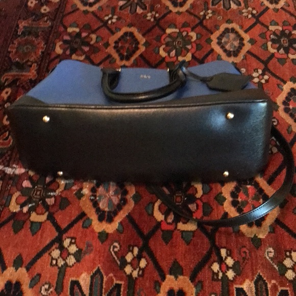 Ralph Lauren blue and black satchel - Picture 6 of 6